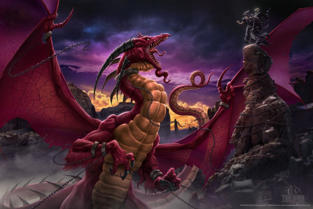 Amazon.com: Unleashed Red Dragon Battle Chains Captive Tom Wood